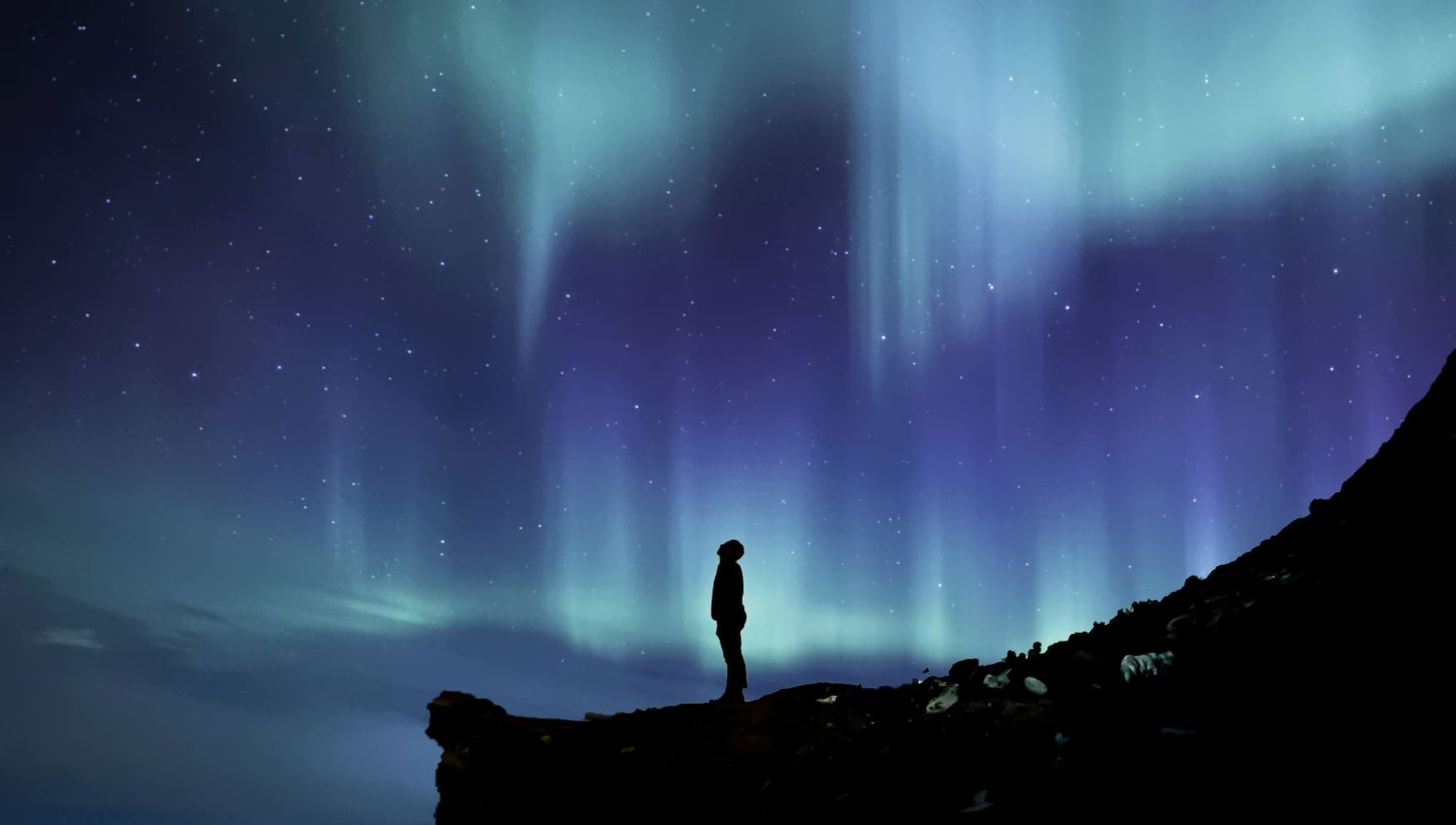 las auroras boreales en la mitologia nordica